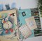 Vintage 1975 Frosty the Snowman Little Golden Book Christmas junk journal, Altered Little Golden book journal, Christmas junk journal product 5